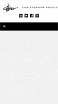 Mobile Screenshot of christopherpressey.com